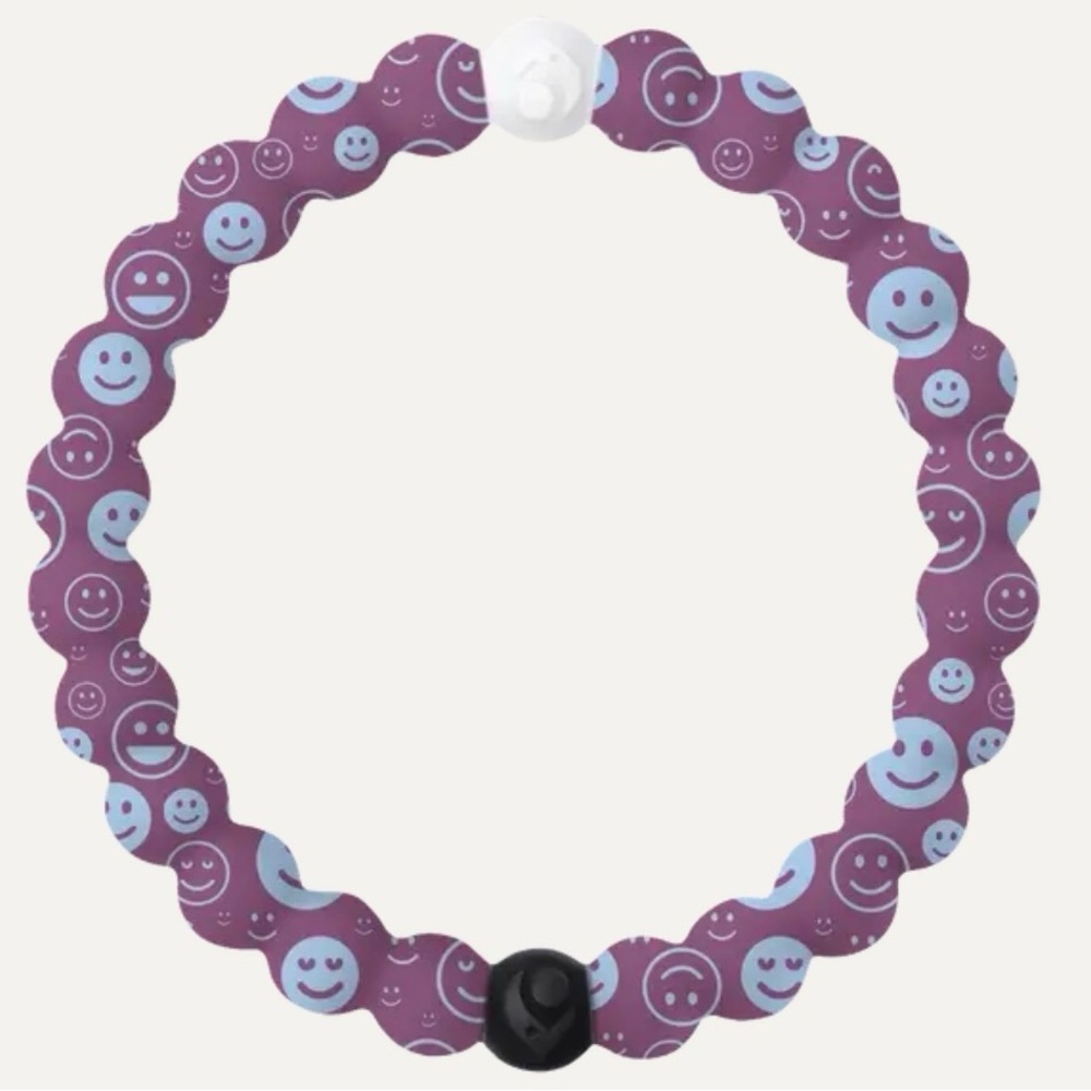 Lokai Ultraviolet Smiley Bracelet Medium